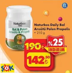NATURBES DAİLY BAL ARISÜTÜ POLEN PROPOLİS 210 G NATURBES DAİLY BAL ARISÜTÜ POLEN PROPOLİS 210 G